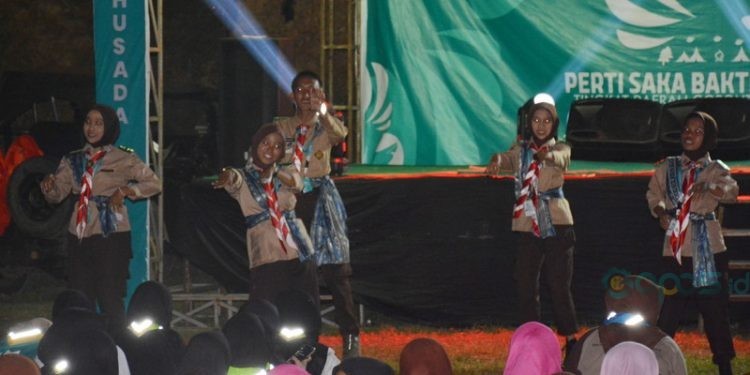 Dance Cuci Tangan Pakai Sabun (CTPS) beri edukasi kepada masyarakat akan pentingnya cuci tangan, Ahad (16/7/2023).