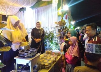 Festival Apangi Gorontalo dalam rangka menyambut 10 Muharram atau Hari Asyura yang digelar di Desa Datahu, Kecamatan Tibawa, Kabupaten Gorontalo, Kamis (27/7/2023). (f Abin/gopos)