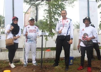 Program bidang lingkungan hidup tepatnya penghijauan, menjadi salah satu rangkaian pelaksanaan Rakernas APEKSI XVI tahun 2023, di Kota Makassar Kamis (13/07/2023).