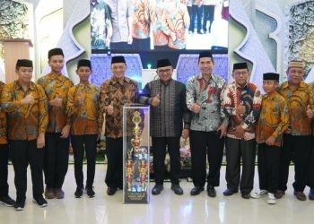 Kontingen Kota Gorontalo kembali mempertahankan Juara STQH tingkat Provinsi Gorontalo dalam gelaran kompetisi  Tingkat Provinsi Gorontalo, Sabtu (15/07/2023).