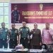 Rakornis TMMD ke-117 Tahun Anggaran 2023 di Ruang Rapat Pemerintah Daerah Kabupaten Bone Bolango, Selasa (4/7/2023).