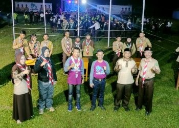 Kegiatan lomba cerdas cermat Saka Bakti Husada (SBH) ke III tingkatan pengetahuan peserta soal kesehatan. (F: Putra/Gopos)