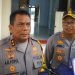 Kapolda Gorontalo Irjen Pol Angesta Romano Yoyol saat kunjungan kerja ke Polres Pohuwato, Kamis (13/7/2023). (F. Yusuf/gopos)