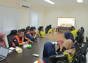 Para peserta dan karyawan PGP mengikuti program pemagangan dalam negeri. (Yusup/gopos)