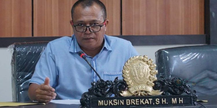 Anggota DPRD Kota Gorontalo Muksin Brekat