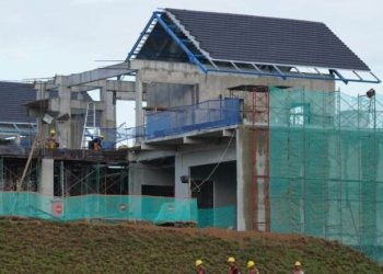 Pembangunan rumah tapak posisi menteri (RTJM) di ibu kota baru Nusantara (IKN) oleh Kementerian Pekerjaan Umum dan Perumahan Rakyat (PUPR). ANTARA/HO - BAGIAN HUKUM DAN KOMUNIKASI PUBLIK DIREKTORAT JENDERAL PERUMAHAN KEMENTERIAN PUPR