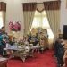 Wakil Bupati Pohuwato, Suharsi Igirisa, didampingi Staf Ahli Bupati, Zulkifli Umar saat menerima kunjungan Tim Kerja P2P Malaria, Kemenkes RI, Kamis 13/07/2023 (F Humas Pohuwato)