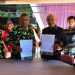 Pemkab Pohuwato dan Parimo usai menandatangi kerjasama antar daerah untuk tingkatkan pelayanan lintas batas, berlangsung di Villa Pantai Mosing, Kabupaten Parigi Moutong, Kamis (6/7/2023) (F Humas Pohuwato)