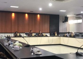 Komisi A rapat bersama KPU dan Bawaslu serts instansi terkat (Senin/10/07/2023)