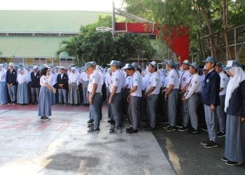 Dokumentasi di SMA Negeri 1 Kota Gorontalo. (istimewa)