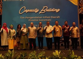 TPID Provinsi Gorontalo melakukan studi tiru untuk capacity building ke TPID Jawa Barat. (Dok. KPw BI Gorontalo)