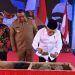Wakil Presiden Ma'ruf Amin melakukan peletakan batu pertama pembangunan Pusat Kantor Pemerintah Provinsi Papua Barat Daya pada 17 Juli 2023. (ANTARA/Yuvensius Lasa Banafanu)