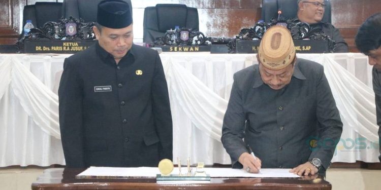 Deprov Gorontalo Sepakati Ranperda Pertanggungjawaban Pelaksanaan APBD Provinsi Gorontalo 2022