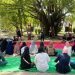 Temu Lintas Komunitas se-Gorontalo 'Mopodunggaya wau Moporame' di Taman Menara Limboto (dok. OL)