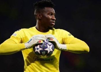 Kiper Inter Milan, Andre Onana. [M BERTORELLO / AFP]