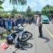 Kecelakaan maut yang terjadi di jalan Trans Sulawesi Kecamatan Randangan, Kabupaten Pohuwato, Gorontalo, Minggu (23/7/2023).