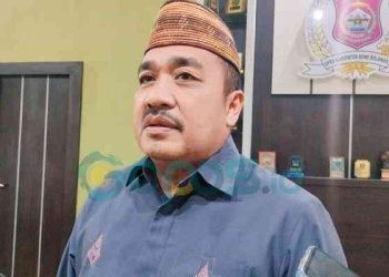 Ketua DPRD Bone Bolango, Halid Tangahu (F: Putra/Gopos)