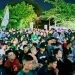 Ratusan penonton memadati acara nonton bareng yang diadakan Gopos.id, KAOGA dan OPFGorontalo di Rumah Kreatif Gopos.id, Ahad malam (6/8/2023). (Putra/Gopos)