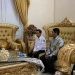 Kepala Dinas Kesehatan Provinsi Gorontalo, Anang S. Otoluwa bersama tim teknis dan operasional Survei Kesehatan Indonesia (SKI) Kementerian Kesehatan Republik Indonesia (Kemenkes RI) menghadap Penjabat Gubernur Gorontalo Ismail Pakaya untuk melaporkan pelaksanaan Survei Kesehatan Indonesia di Provinsi Gorontalo, Rabu (9/8/2023).