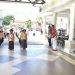 Walikota Gorontalo, Marten Taha melepas lomba gerak jalan dalam rangka memperingati hari pramuka dan HUT RI tahun 2023 di halaman Rumah Dinas Wali Kota Gorontalo, Ahad (13/8/2023).