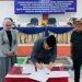 DRPD Bone Bolango bersama pemerintah menadatangani nota kesepakatan perubahan KUA PPAS APBD 2023, Senin malam (21/8/2023).