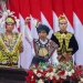 Presiden Joko Widodo memberikan pidato kenegaraan saat Sidang Tahunan DPR MPR di Gedung Nusantara, Kompleks Parlemen, Senayan, Jakarta, Rabu (16/8/2023). [Suara.com/Alfian Winanto/Pool via Dokumentasi Parlemen]