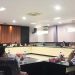 Rapat Kerja Komisi C DPRD Kota Gorontalo membahas progres proyek PEN di Kota Gorontalo, Senin (14/8/2023). (Rama/gopos)