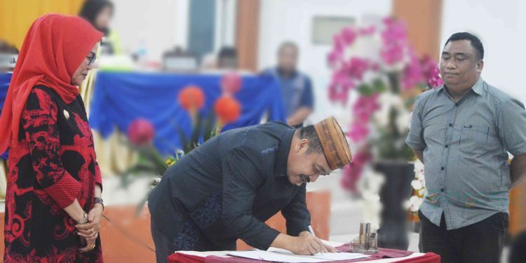 Rancangan Peraturan Daerah APBD Perubahan tahun 2023 Kabupaten Bone Bolango resmi disepakati oleh DPRD Bone Bolango, Jumat malam (25/8/2023).