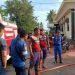 Petugas Damkar Pohuwato saat Jumat Curhat bersama Waka Polres Pohuwato Kompol Adek Dermawan, Jumat (11/8/2023). (f. polres)