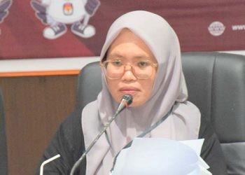 Koordinator Divisi Teknis KPU Kabupaten Gorontalo, Hadijah Hamzah