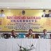Wali Kota Gorontalo, Marten Taha mengikuti Rapat Koordinasi dan Evaluasi (Rakorev) Pendapatan Asli Daerah (PAD) di Lingkungan Pemerintah Kota Gorontalo Semester 1 TA 2023 dan penandatanganan perjanjian kerja sama Kartu Kredit Pemerintah Daerah (LKPD) dengan Bank Sulut Go, Kamis (10/8/2023).