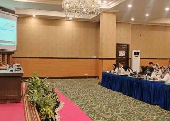 Dinas Kesehatan Provinsi Gorontalo melaksanakan pelatihan kepada 30 peserta pelayanan terpadu Penyakit Tidak Menular (PTM) di Fasilitas Pelayanan Kesehatan Tingkat Pertama (FKTP) Provinsi Gorontalo Tahun 2023 di Hotel Grand Q, Kota Gorontalo, Senin (7/8/2023).