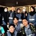 Mahasiswa KKN MBKM Jurusan Teknik Geologi Universitas Negeri Gorontalo (UNG) saat akan mengedukasi masyarakat Desa Bongo, Kecamatan Batudaa Pantai, Kabupaten Gorontalo soal pemetaan geologi wilayah.