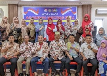 Workshop academic writing skill dengan topik 'Taktis Menulis Artikel Ilmiah Model IMRAD untuk Jurnal SINTA-Bereputasi', Selasa, (15/8/2023) (dok. unbita).
