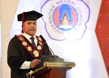 Rektor UNG, Prof. Eduart Wolok (dok. ung)