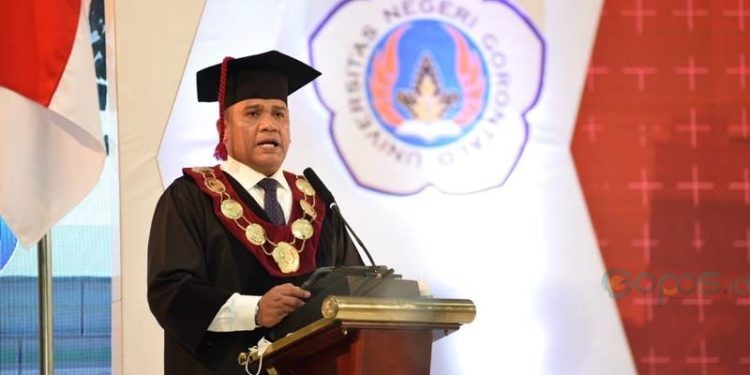 Rektor UNG, Prof. Eduart Wolok (dok. ung)