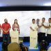 Direktur Kepesertaan BPJS Ketenagakerjaan Zainudin dan Direktur PT SRC Indonesia Sembilan Rima Tanago saat meresmikan kerja sama antara BPJS Ketenagakerjaan dan SRCIS.