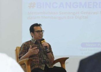 Wakil Menteri Komunikasi dan Informatika Nezar Patria. (ANTARA/HO-Kementerian Komunikasi dan Informatika)