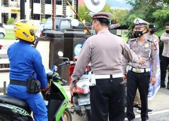 Dokumentasi Operasi Zebra yang digelar Polda Gorontalo, beberapa waktu lalu. (F. Tribratanews)