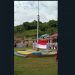 Tangkapan layar video seorang anggota paskibra di Gorontalo Utara memanjat tiang bendera saat upacara HUT Kemerdekaan RI ke 78.