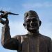 Patung BJ Habibie di Gorontalo. (dok istimewa)