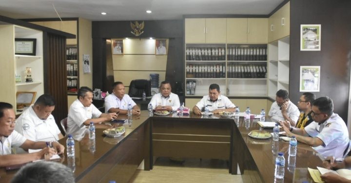 Monitoring program di Dinas PUPR Kabupaten Gorontalo