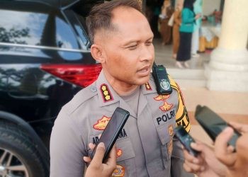 Kapolresta Gorontalo Kota, Kombes Pol Ade Permana. (F: Putra/Gopos)