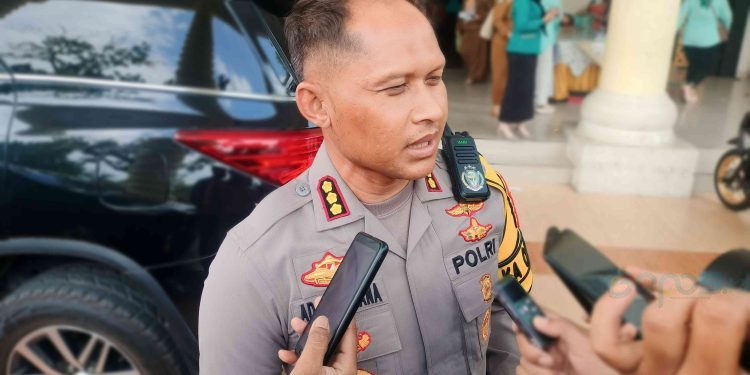Kapolresta Gorontalo Kota, Kombes Pol Ade Permana. (F: Putra/Gopos)