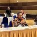 Walikota Gorontalo, Marten Taha saat menghadiri acara rapat koordinasi monitoring dan evaluasi program dan UKM Kota Gorontalo tentang kepesertaan jaminan sosial ketenagakerjaan bagi pekerja informal rentan di Kota Gorontalo dan rencana penambahan kepesertaan pada perubahan anggaran tahun 2023 di Manado, Rabu (6/9/2023). (Humas)