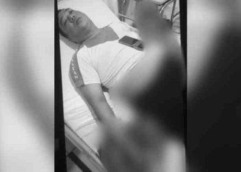Seorang anggota Polisi di Kota Gorontalo menjadi korban penganiayaan oleh salah seorang masyarakat, Jumat malam (8/9/2023).