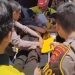 Satu anggota polisi dikabarkan dilarikan ke rumah sakit dan dalam kondisi kritis imbas terjadinya unjuk rasa para penambang tradisional yang berujung anarkis.