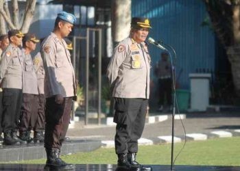 Pasca aksi unjuk rasa di Kabupaten Pohuwato pada Kamis (21/09) yang berujung ricuh, Polda Gorontalo mempertebal keamanan dengan menyiagakan personel gabungan.