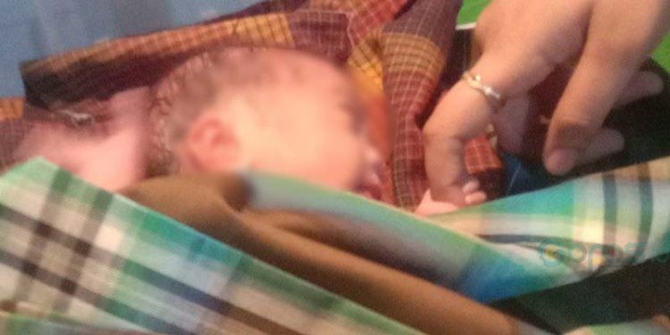 Bayi perempuan dalam ransel