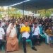 Sebanyak 58 pasang peserta isbat nikah terima buku nikah dari Forum Puspa Pohuwato, berlangsung di Desa Bulangita, Kecamatan Marisa, Kabupaten Pohuwato, Jumat (1/9/2023) (Yusuf/Gopos)
